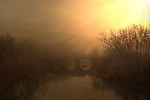 Misty Morning on the Cacapon River